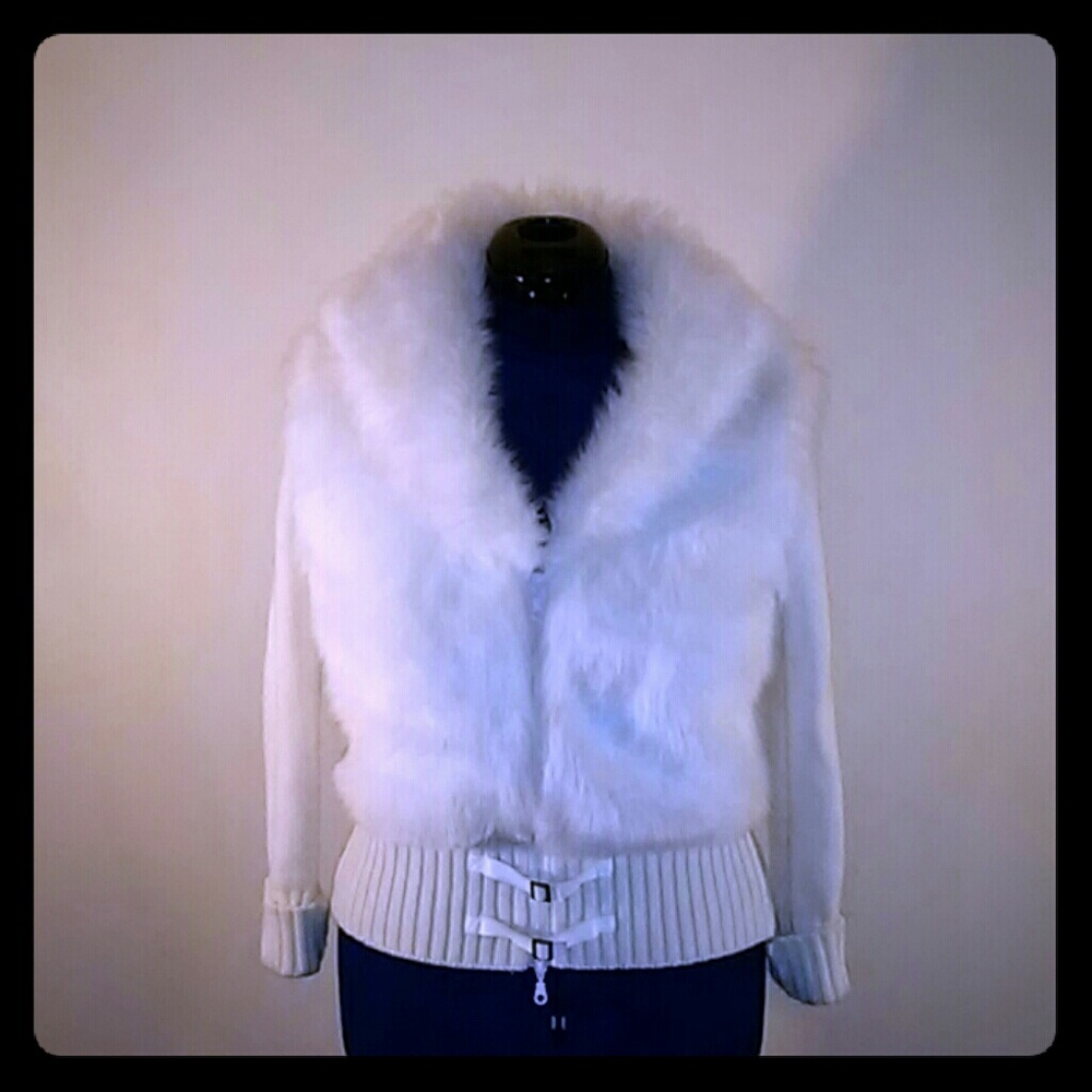 Say What? Faux Fur Jacket
